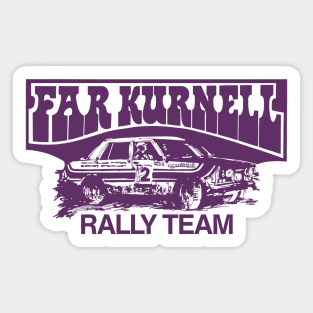 Far Kurnell Rally Team Sticker